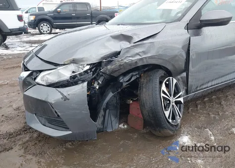 2021 Nissan Sentra Sv Xtronic Cvt z USA, uszkodzony, nr VIN 3N1AB8CV8MY285128